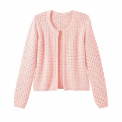 Gilet paletot maille fantaisie, Spécial Petites