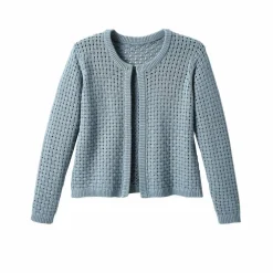 Gilet paletot maille fantaisie, Spécial Petites