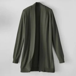 Gilet porter ouvert, manches longues