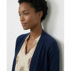 Gilet porter ouvert, manches longues
