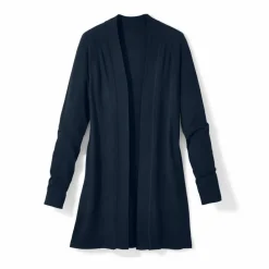 Gilet porter ouvert, manches longues