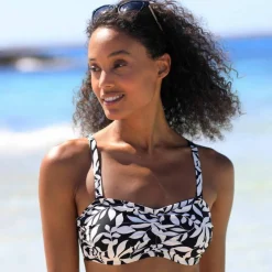 Haut de maillot de bain avec armatures Linao - forme bandeau