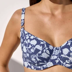 Haut de maillot de bain avec armatures Saglia - forme corbeille