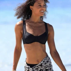 Haut de maillot de bain avec armatures Solaro - forme balconnet