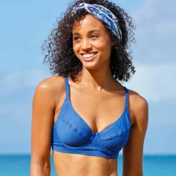 Haut de maillot de bain forme corbeille Calayo, avec armatures