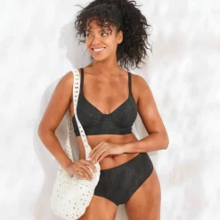Haut de maillot de bain forme corbeille Calayo, avec armatures
