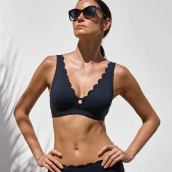 Haut de maillot de bain forme foulard Gaona - sans armatures