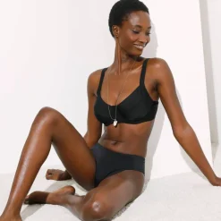 Haut de maillot de bain forme minimiseur uni Solaro - avec armatures flexibles