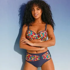Haut de maillot de bain Toboki coqué avec armatures - forme balconnet