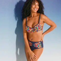 Haut de maillot de bain Toboki coqué avec armatures - forme balconnet