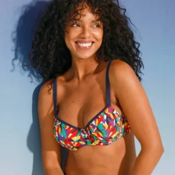 Haut de maillot de bain Toboki coqué avec armatures - forme balconnet