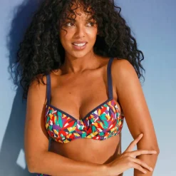 Haut de maillot de bain Toboki coqué avec armatures - forme balconnet