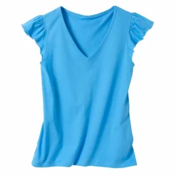 Haut de pyjama manches courtes uni