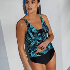 Haut de Tankini imprimé ligne post-opératoire PALOMBIA