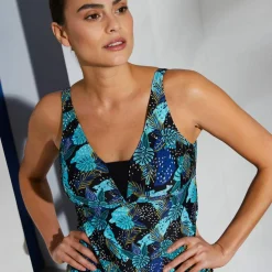 Haut de Tankini imprimé ligne post-opératoire PALOMBIA