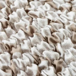 Housse bi-extensible microfibre gaufrée graphique pour fauteuil cabriolet