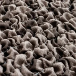 Housse bi-extensible microfibre gaufrée graphique pour fauteuil et canapé