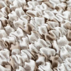 Housse bi-extensible microfibre gaufrée graphique spéciale chaise