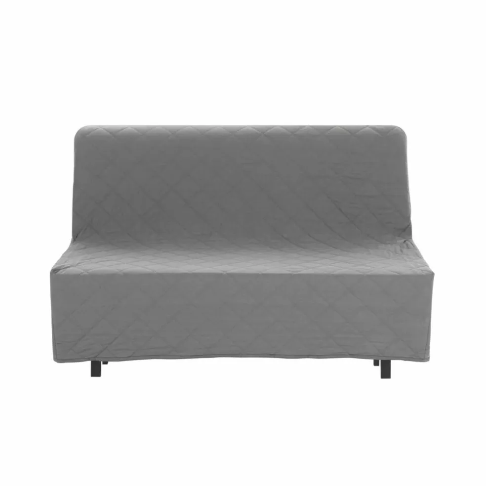 Housse canapé BZ coton bachette uni matelassé