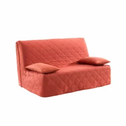 Housse canapé BZ coton bachette uni matelassé