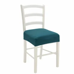 Housse chaise unie extensible - housse intégrale ou assise seule