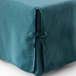 Housse clic-clac standard coton bachette uni