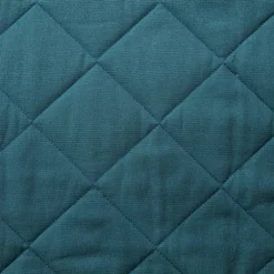 Housse clic-clac standard matelassée coton bachette uni