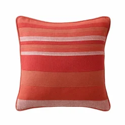 Housse coussin multicolore coton tissage artisanal - lot de 2
