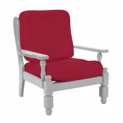 Housse extensible unie spéciale fauteuil rustique