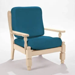 Housse extensible unie spéciale fauteuil rustique