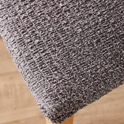 Housse microfibre bi-extensible gaufrée spéciale chaise