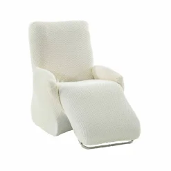 Housse texturée bi-extensible spéciale fauteuil relax