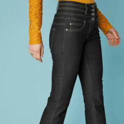 Jean boocut taille haute - petite stature