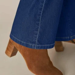 Jean boocut taille haute - petite stature
