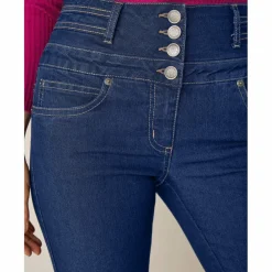 Jean boocut taille haute - petite stature