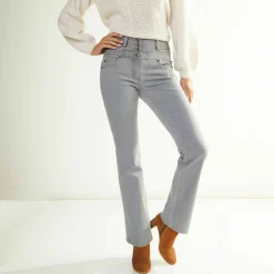 Jean boocut taille haute - petite stature