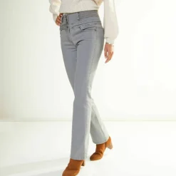 Jean boocut taille haute - petite stature