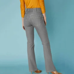 Jean bootcut taille haute - grande stature