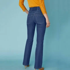 Jean bootcut taille haute - grande stature