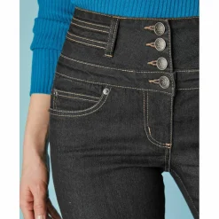 Jean bootcut taille haute - grande stature