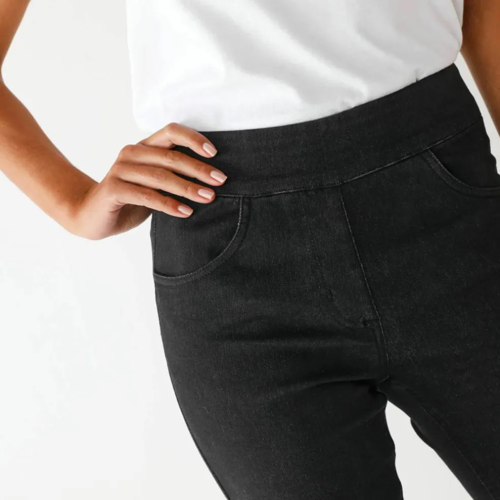 Jean bootcut ultra confort, grande stature