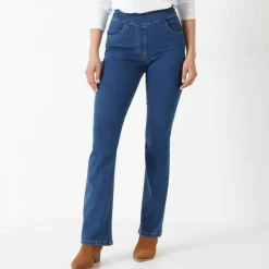 Jean bootcut ultra confort, petite stature