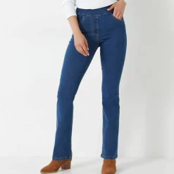 Jean bootcut ultra confort, petite stature
