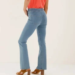 Jean bootcut ultra confort, petite stature
