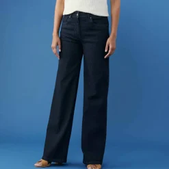 Jean coupe large stretch, grande stature