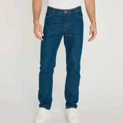 Jean droit basique 100% coton - L32