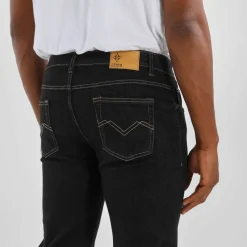 Jean droit basique coton stretch - L32