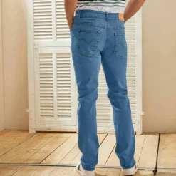 Jean droit basique coton stretch - L32
