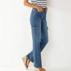 Jean droit cargo