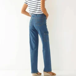 Jean droit cargo